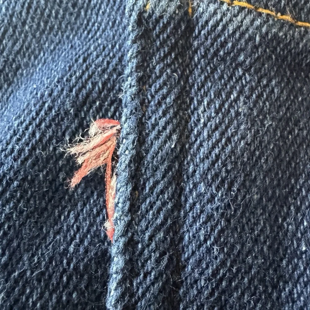 Levi's Men's Vintage Action Jeans Dark‎ Blue Denim Size 32x30 Made In USA